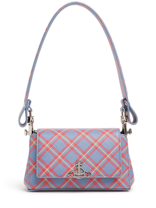 Vivienne Westwood: Small Hazel printed saffiano bag - women_0 | Luisa Via Roma