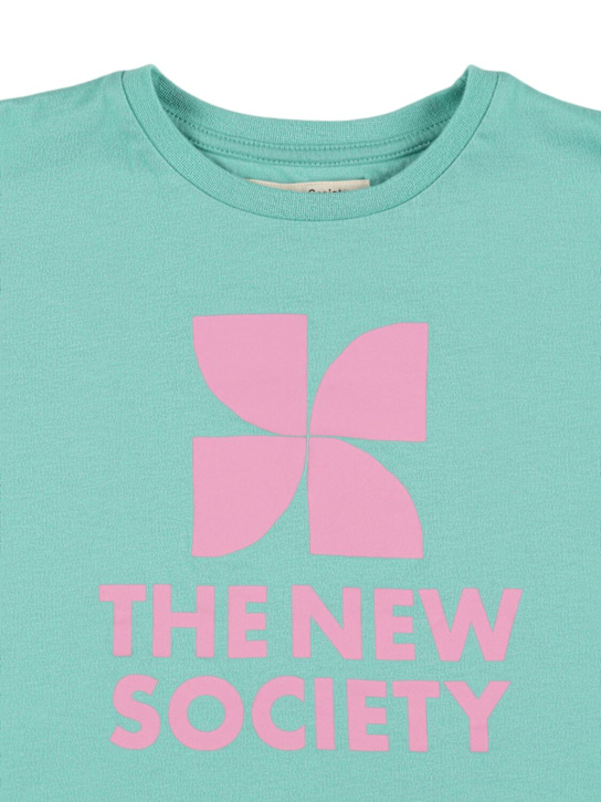 The New Society: コットンジャージーTシャツ - kids-girls_1 | Luisa Via Roma