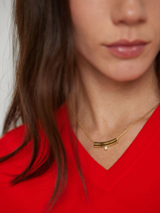 RAGBAG: Odile reflection pendant necklace - Gold - women_1 | Luisa Via Roma