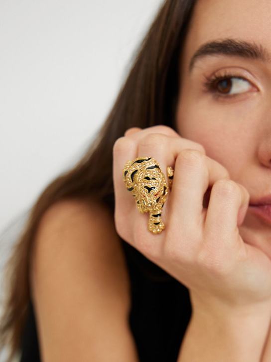 Roberto Cavalli: Roar chunky ring - women_1 | Luisa Via Roma