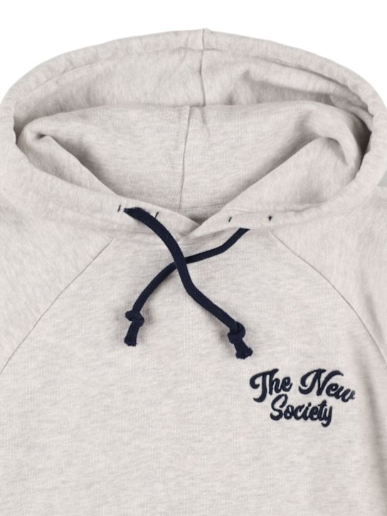 The New Society: コットンスウェットフーディー - kids-boys_1 | Luisa Via Roma