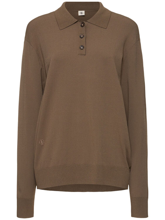 The Garment: Madison viscose knit sweater - women_0 | Luisa Via Roma