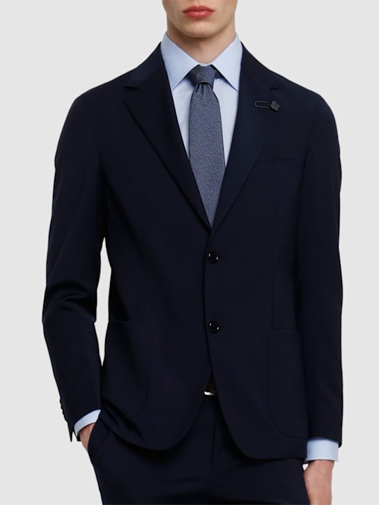 Boss: Silk blend tie - men_1 | Luisa Via Roma