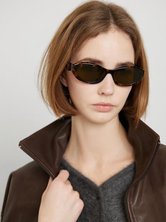 Prada: Catwalk cat-eye acetate sunglasses - women_1 | Luisa Via Roma