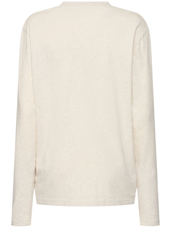 Autry: Long sleeve t-shirt - Melange - women_3 | Luisa Via Roma