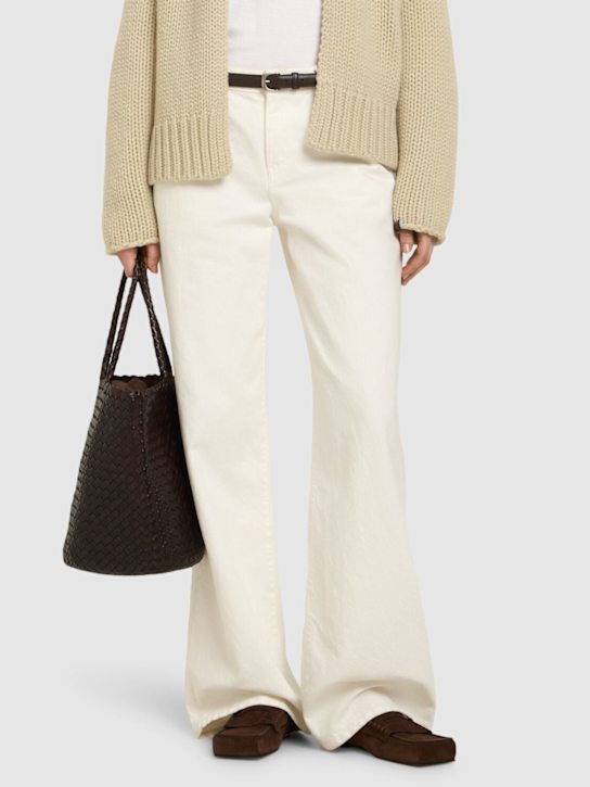 Jacquemus: 10mm Les Mocassins Carre suede loafers - Dark Brown - women_1 | Luisa Via Roma