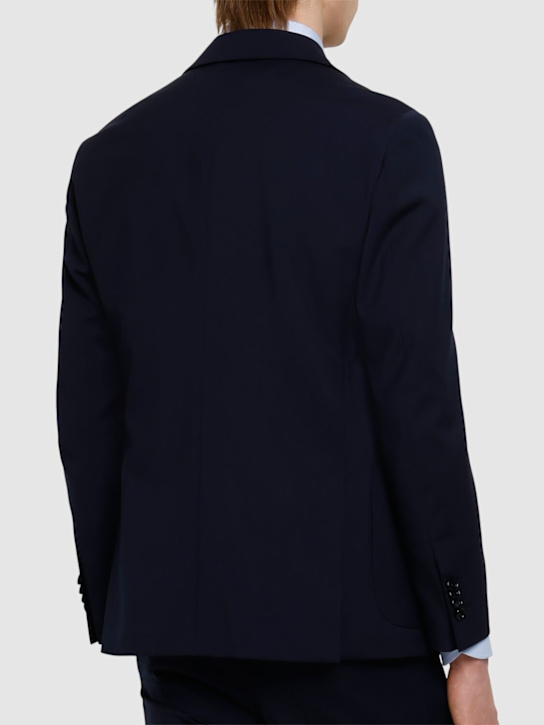 Lardini: Wool blend suit - Blue - men_2 | Luisa Via Roma