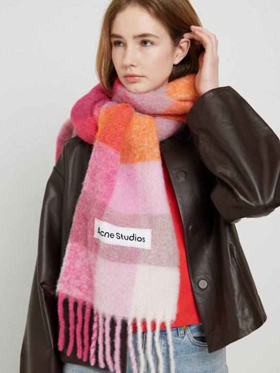 Acne Studios: Vally alpaca blend scarf - women_1 | Luisa Via Roma