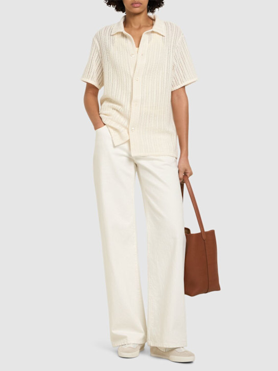 Dunst: Unisex crochet shirt - women_1 | Luisa Via Roma