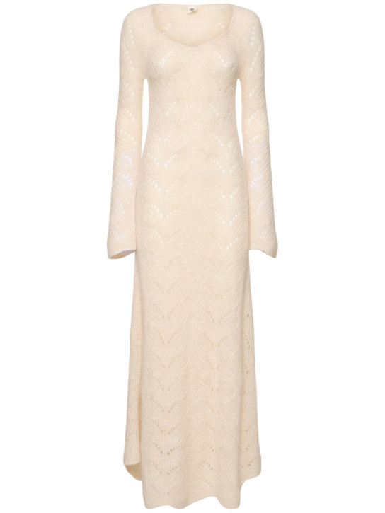 The Garment: Verbier alpaca blend knit long dress - Raw - women_0 | Luisa Via Roma