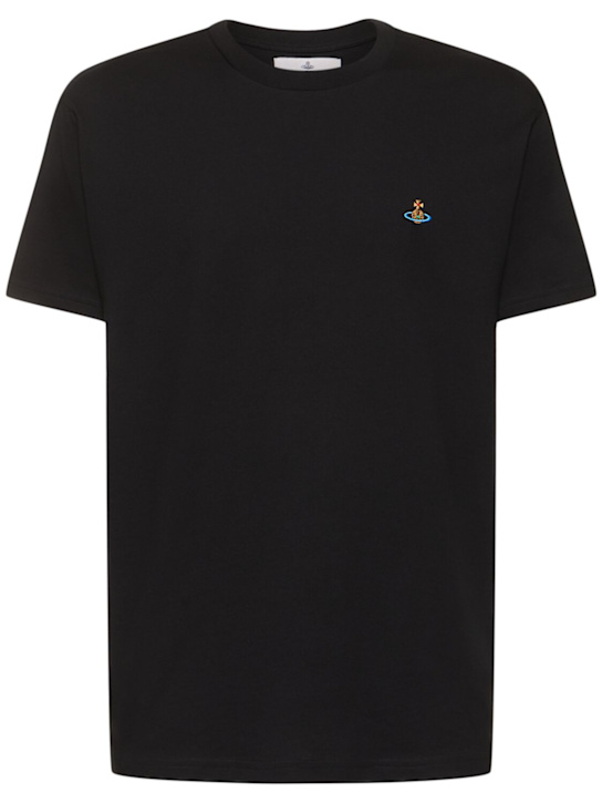 Vivienne Westwood: Classic multicolor orb t-shirt - men_0 | Luisa Via Roma