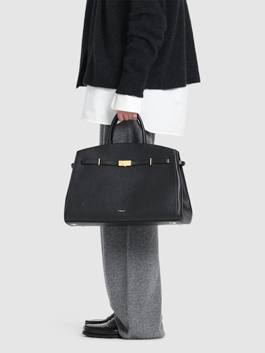 DeMellier: The Hudson grain leather bag - women_1 | Luisa Via Roma