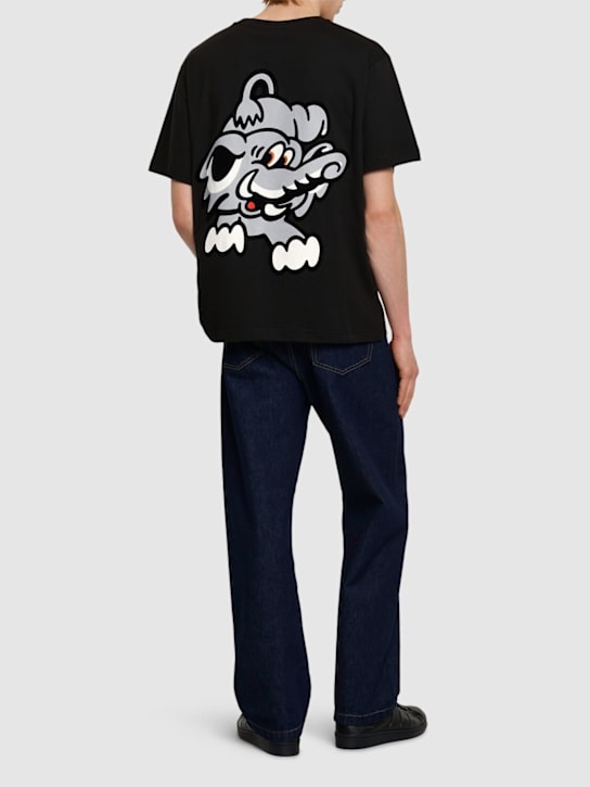 Kenzo Paris: T-Shirt aus Baumwolle mit Druck „Verdy OS“ - men_1 | Luisa Via Roma