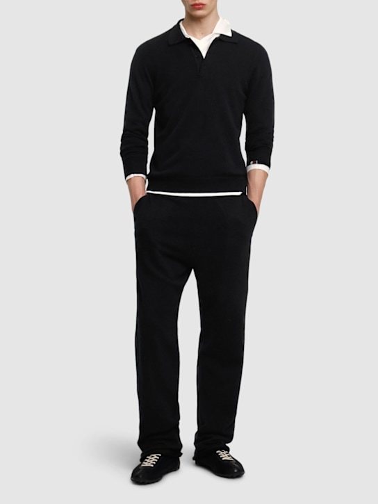 Extreme Cashmere: N223 Be For polo sweater - men_1 | Luisa Via Roma