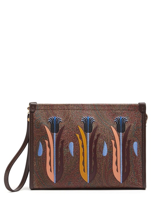 Etro: Arnica Inlay Iacurci pouch - women_0 | Luisa Via Roma