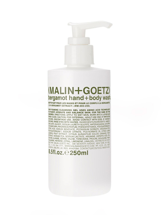 Malin + Goetz: 250ml Bergamot Hand + Body Wash - beauty-women_0 | Luisa Via Roma