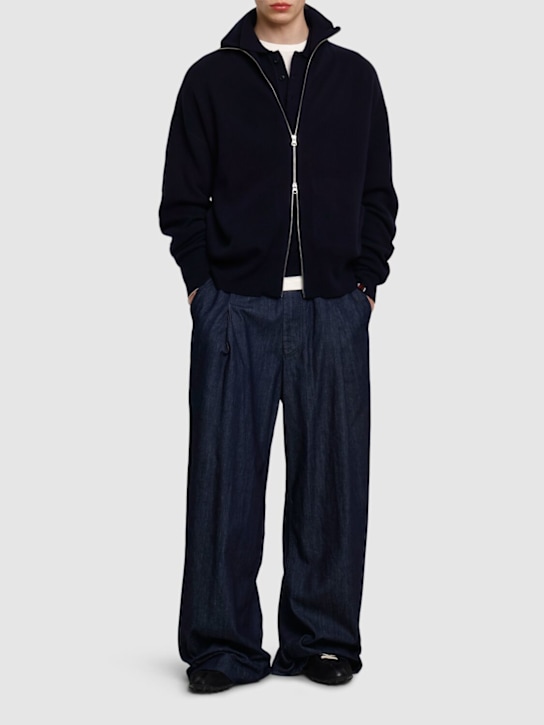 Extreme Cashmere: N319 Xtra Out full-zip sweater - men_1 | Luisa Via Roma