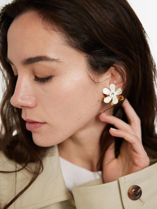 Marni: Flower stud earrings - women_1 | Luisa Via Roma