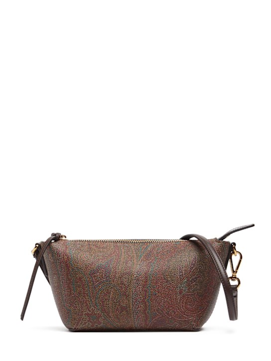 Etro: Mini Arnica coated shoulder bag - women_0 | Luisa Via Roma
