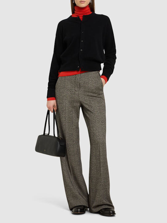 Extreme Cashmere: Blouson cashmere blend cardigan - women_1 | Luisa Via Roma