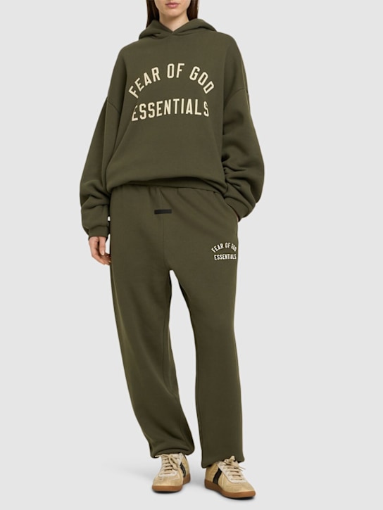 Fear of God ESSENTIALS: Hoodie aus Baumwollmischung - women_1 | Luisa Via Roma