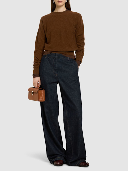 Extreme Cashmere: Belle cashmere blend sweater - women_1 | Luisa Via Roma