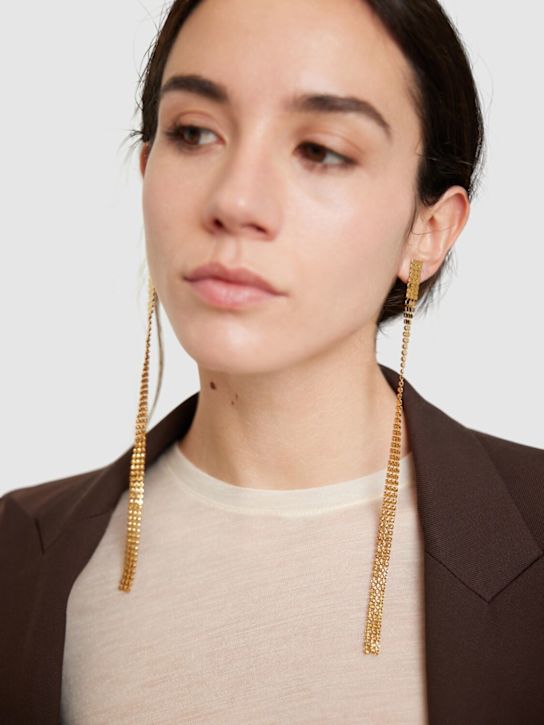 Jil Sander: Ew7 4 pendant earrings - women_1 | Luisa Via Roma