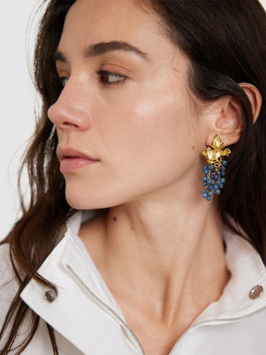 Peracas: Mini Adile drop earrings - women_1 | Luisa Via Roma