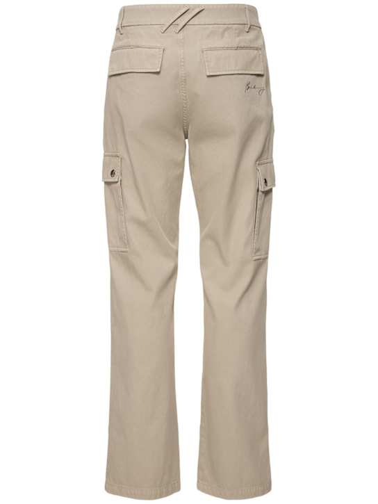 Burberry: Cold garment dye cargo pants - Heron - men_3 | Luisa Via Roma