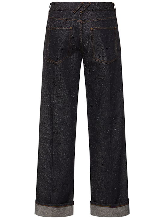 Burberry: Recycled denim jeans - Indigo - men_3 | Luisa Via Roma