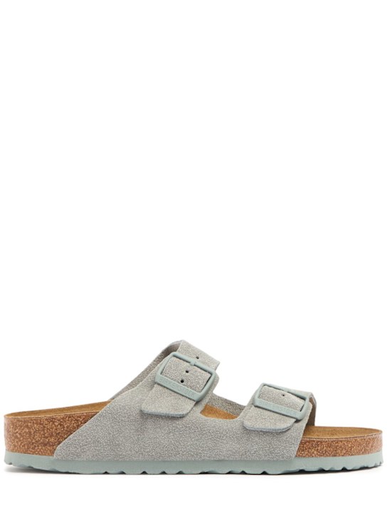 BIRKENSTOCK: Arizona suede sandals - women_0 | Luisa Via Roma