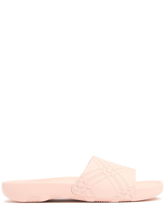 Burberry: Sandali Lf Dive in gomma - women_0 | Luisa Via Roma