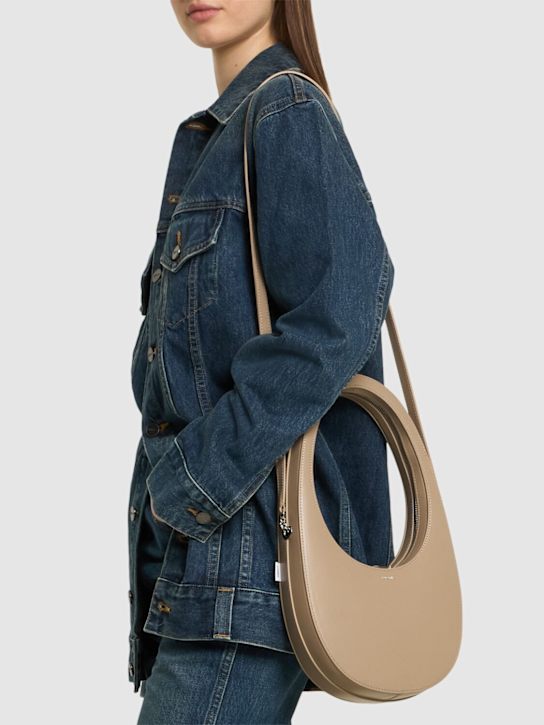 Coperni: Swipe leather crossbody bag - women_1 | Luisa Via Roma