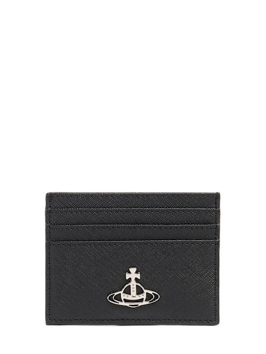 Vivienne Westwood: Orb logo card holder - women_0 | Luisa Via Roma