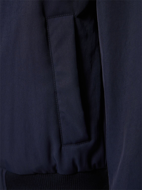 Dries Van Noten: Volker reversible bomber - Navy - men_5 | Luisa Via Roma