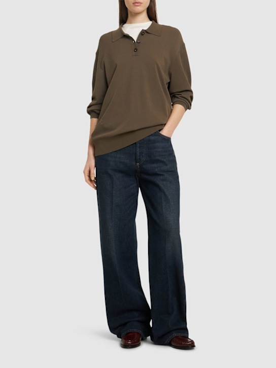 The Garment: Madison viscose knit sweater - women_1 | Luisa Via Roma