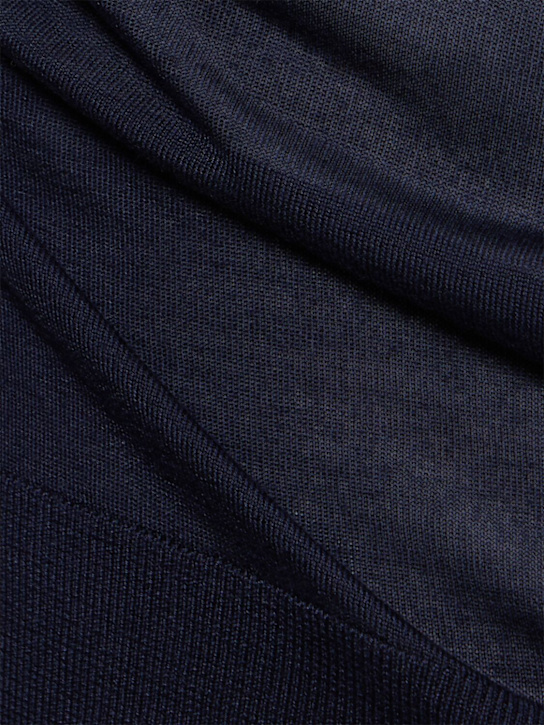 Laneus: Knit sweater - Blu/Blue - men_4 | Luisa Via Roma