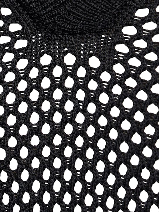 Laneus: Unisex knitted polo - Nero/Black - men_4 | Luisa Via Roma