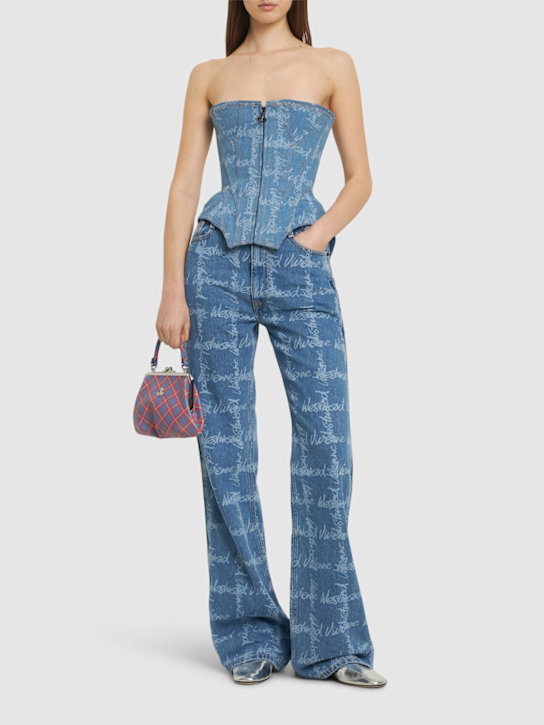Cobrax denim corset - Thumbnail 2