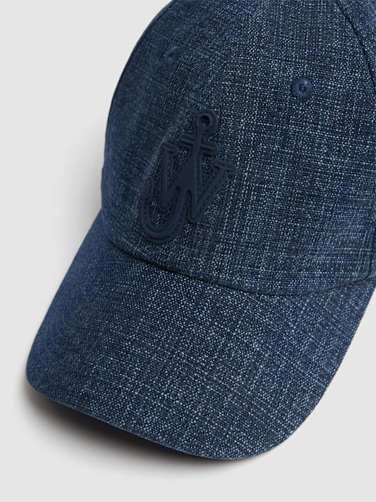 JW Anderson: Denim baseball cap - Blue - women_2 | Luisa Via Roma