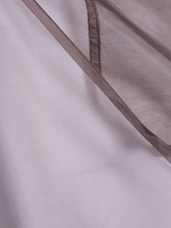 Dries Van Noten: Heaton double layer t-shirt - White - men_4 | Luisa Via Roma