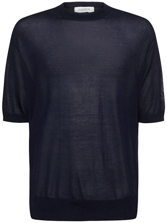 Laneus: Knitted t-shirt - men_0 | Luisa Via Roma