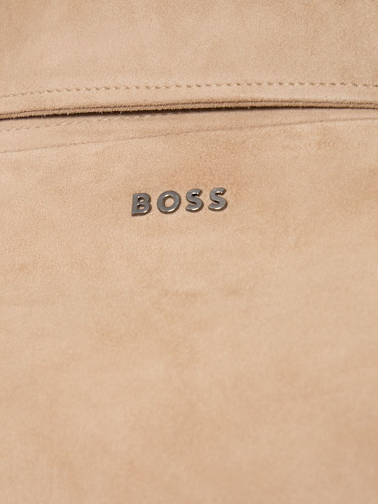 Boss: Malbano leather jacket - men_4 | Luisa Via Roma