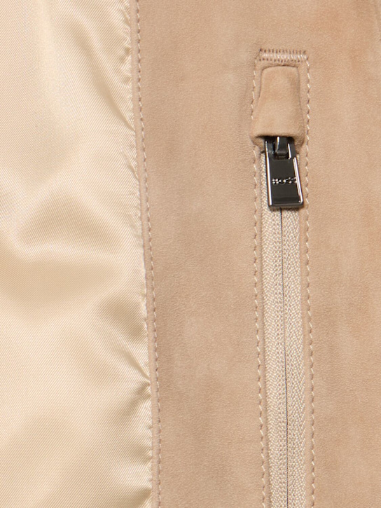 Boss: Malbano leather jacket - men_5 | Luisa Via Roma