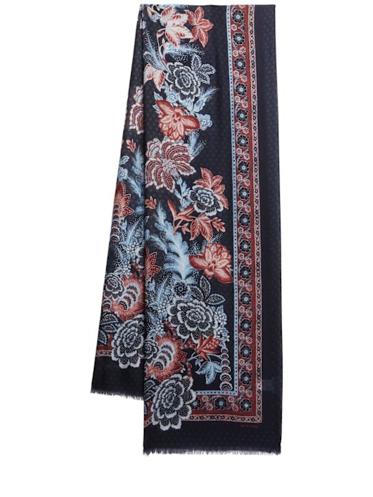 Etro: Printed scarf - men_0 | Luisa Via Roma