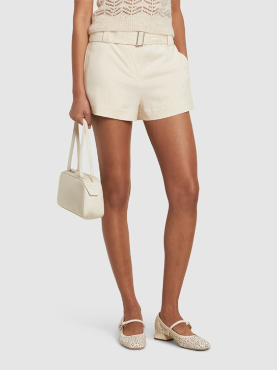Roger Vivier: 25mm New Très Vivier leather pumps - Ivory - women_1 | Luisa Via Roma