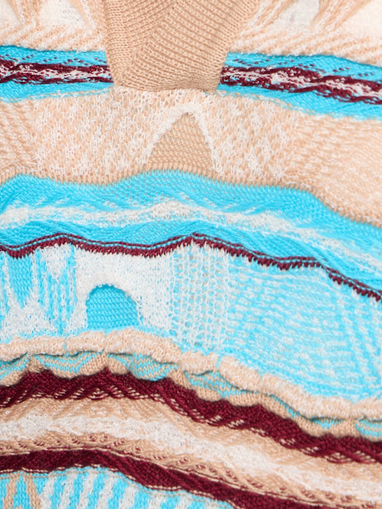 Laneus: Knitted polo - Cielo/Sky - men_4 | Luisa Via Roma