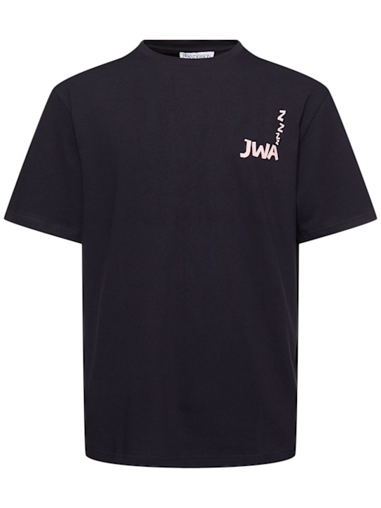 JW Anderson: JWA back print t-shirt - men_0 | Luisa Via Roma