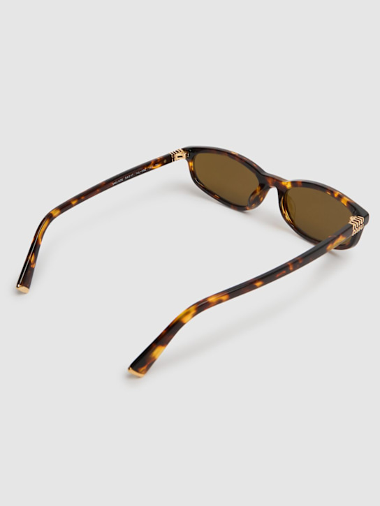 Miu Miu: Occhiali da sole Regard in acetato - women_3 | Luisa Via Roma