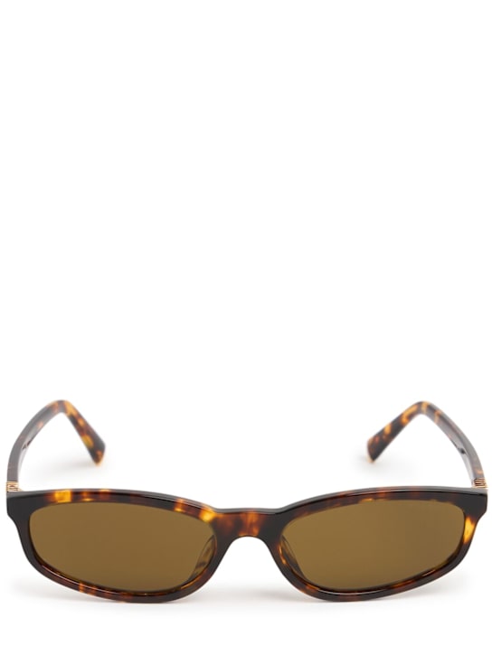 Miu Miu: Occhiali da sole Regard in acetato - women_0 | Luisa Via Roma